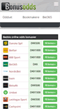 Mobile Screenshot of bonusodds.dk